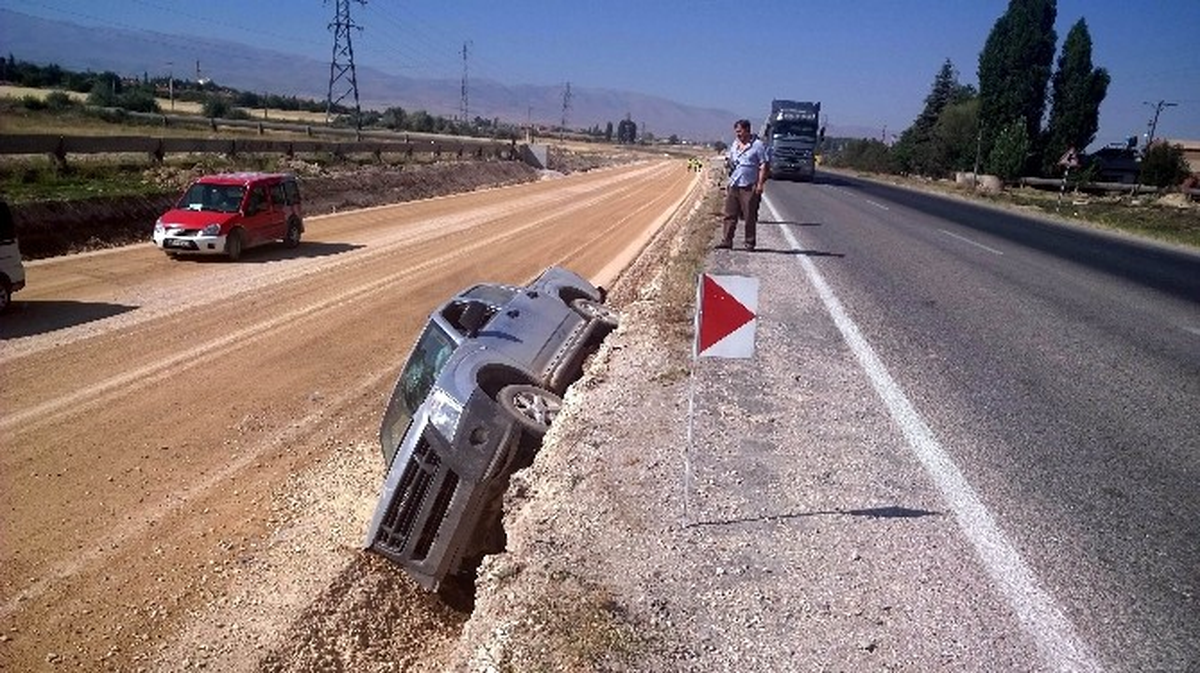 Ereğli\'de Trafik Kazası: 1 Yaralı
