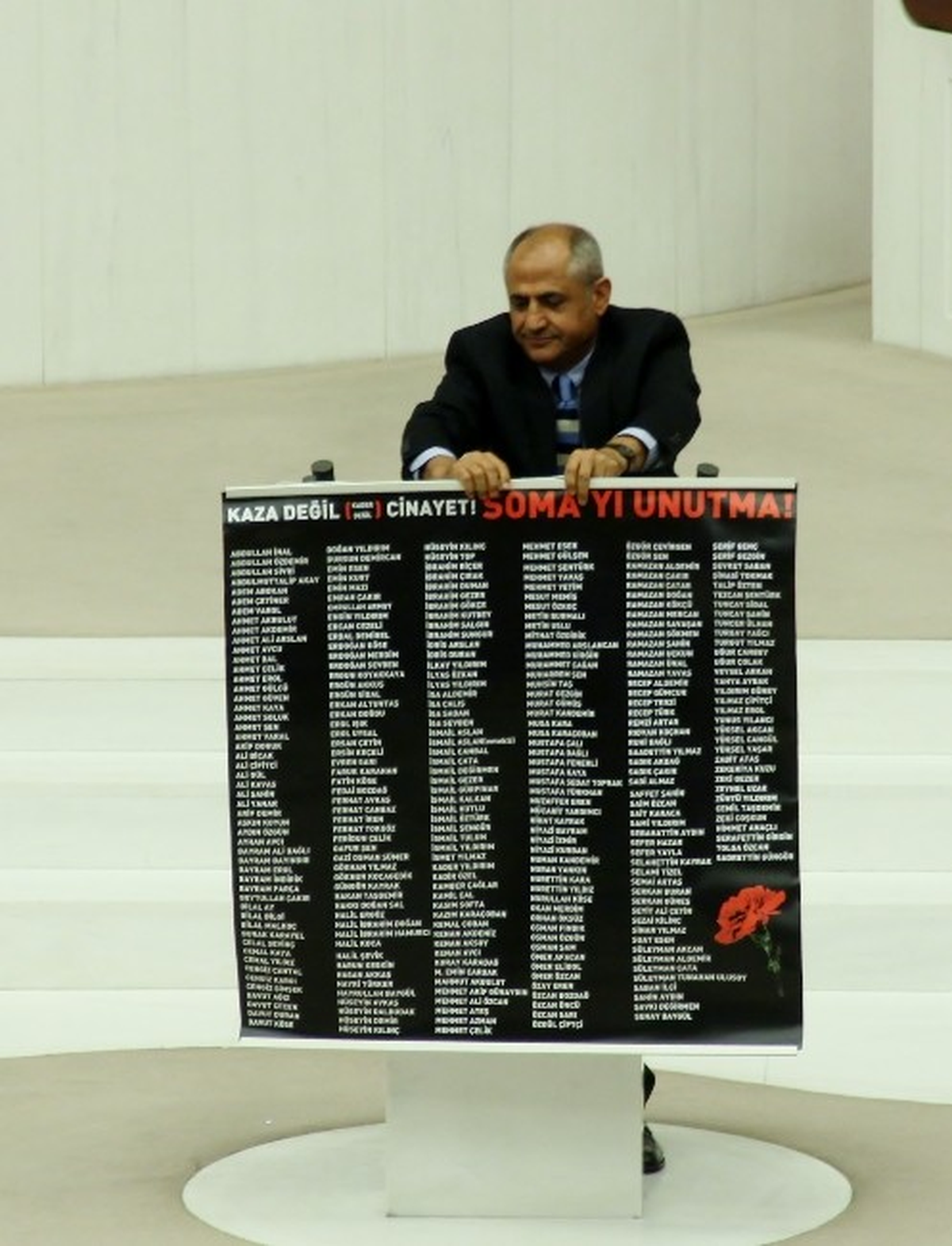 Hayatını Kaybeden Maden İşçilerinin İsimleri TBMM Kürsüsünde
