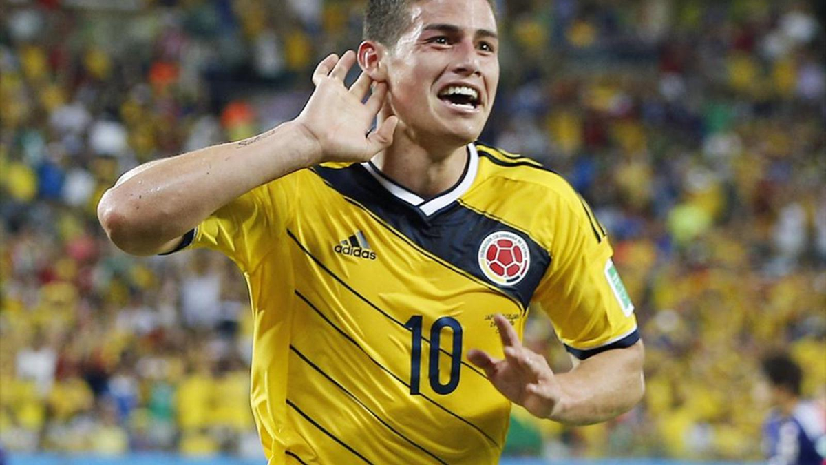 James Rodriguez Real Madrid Yolunda