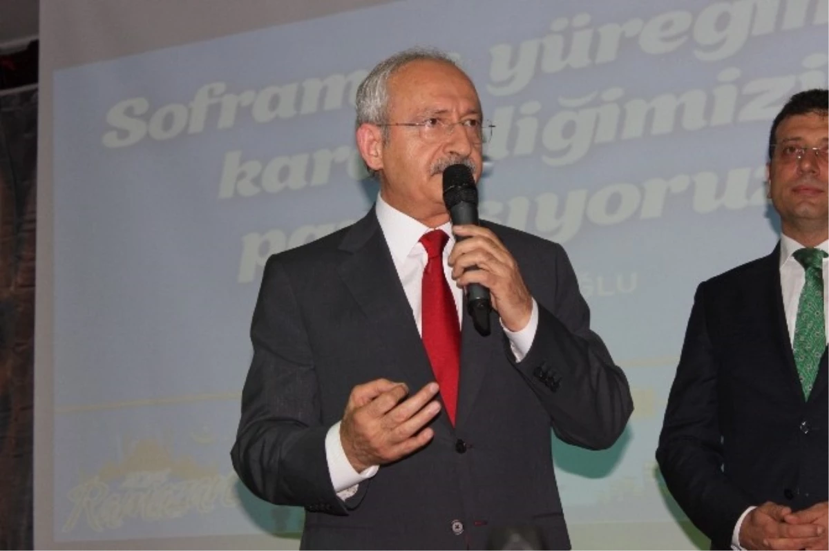 Kılıçdaroğlu: "Oylarınızı Verirseniz Beni Çok Mutlu Edersiniz"