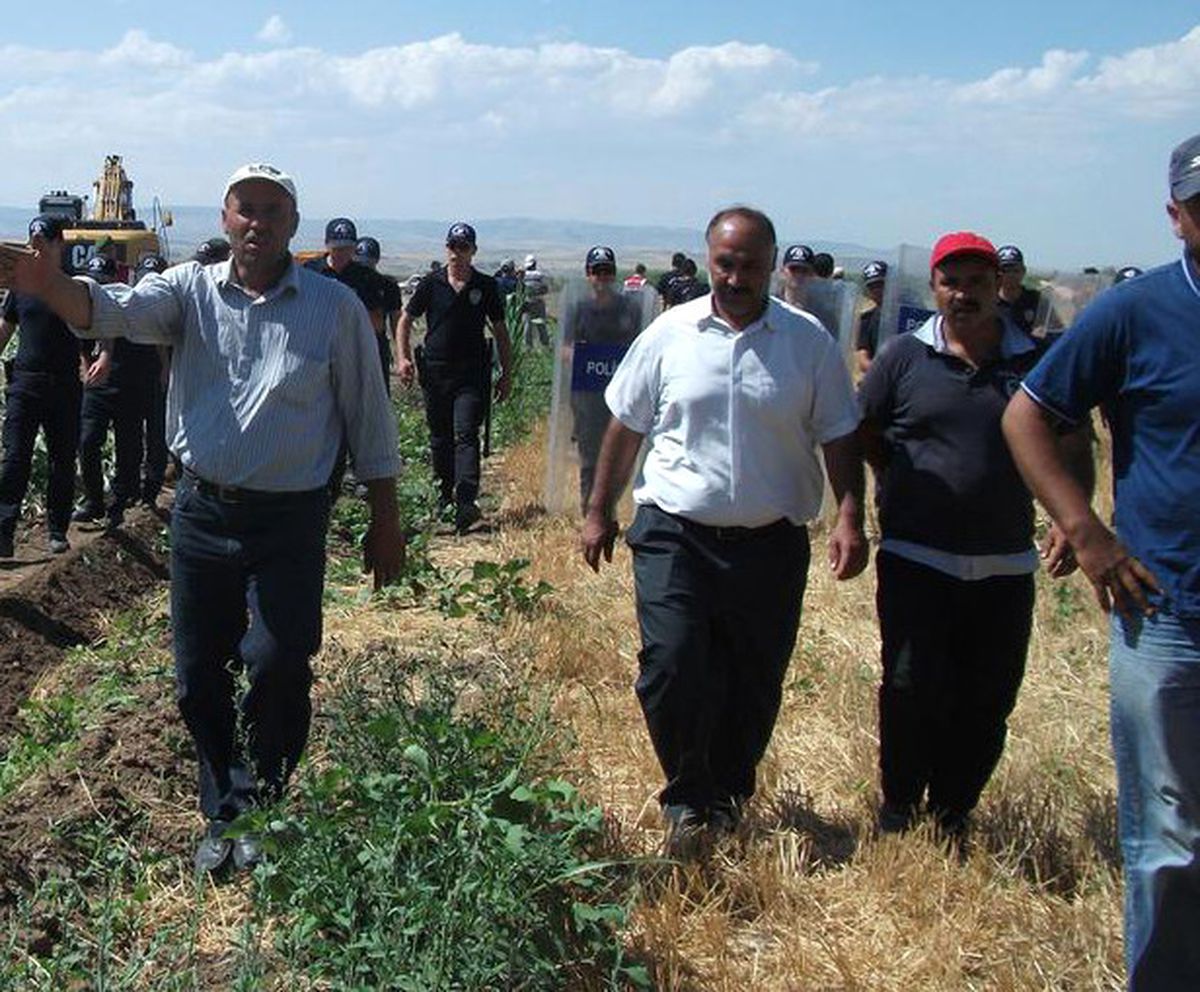 Kırıkkale\'de HES Protestosu