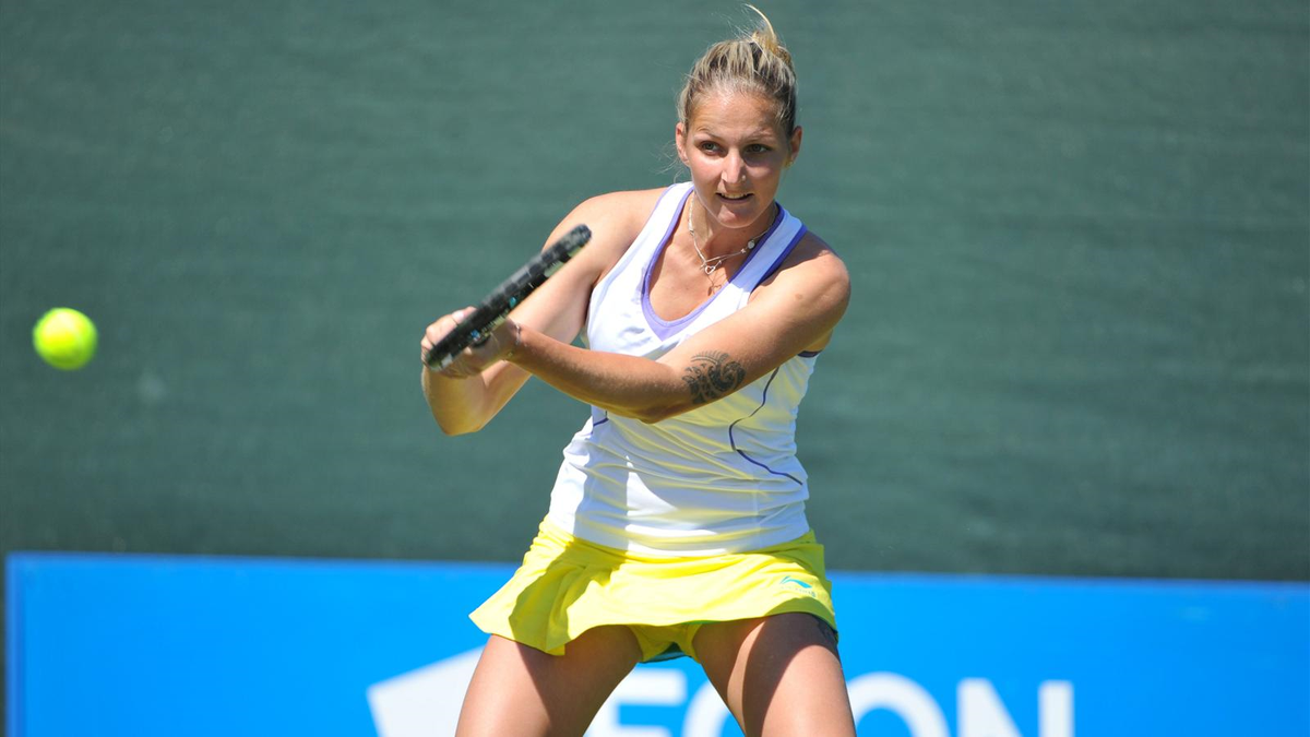 Pliskova Wozniacki\'nin Rakibi Oldu