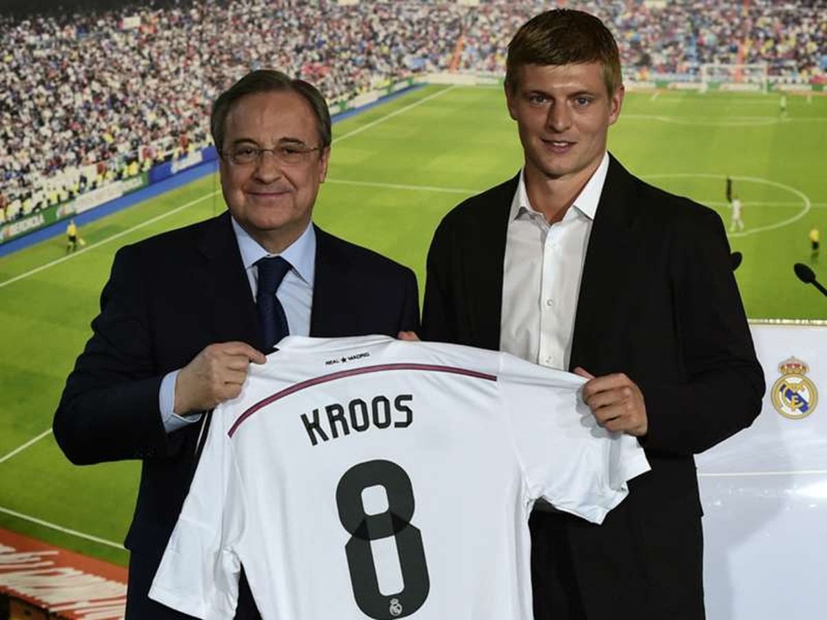 Real Madrid Yeni Yıldızı Toni Kroos\'u Tanıttı