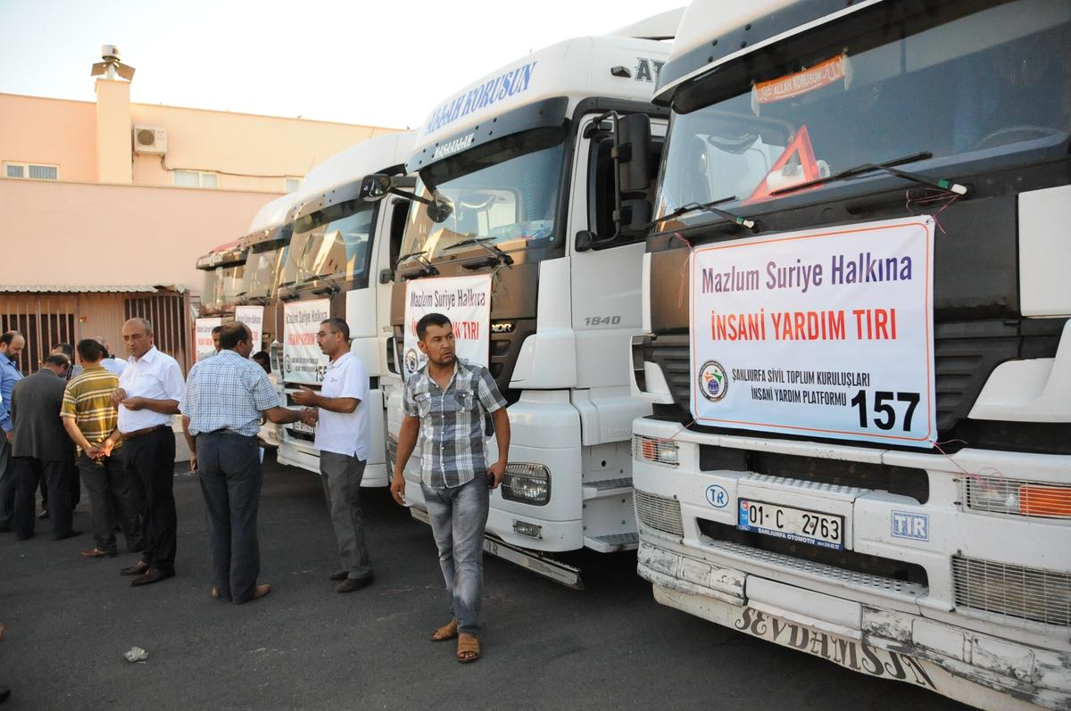 Şanlıurfa\'dan Suriye\'ye Yardım