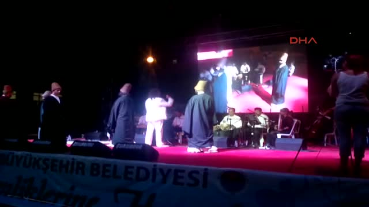 Senfonik Sema Gösterisi Hayran Bıraktı