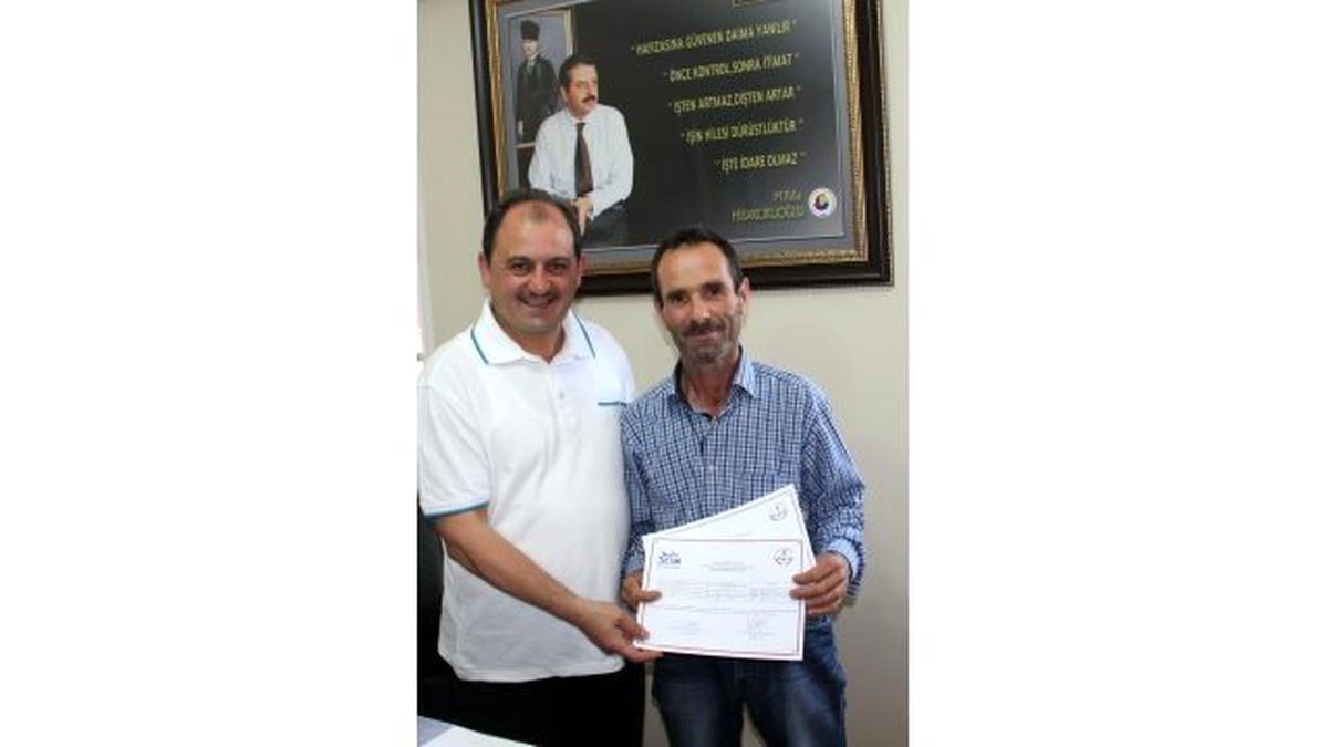 Suşehri\'nde Sertifika Töreni
