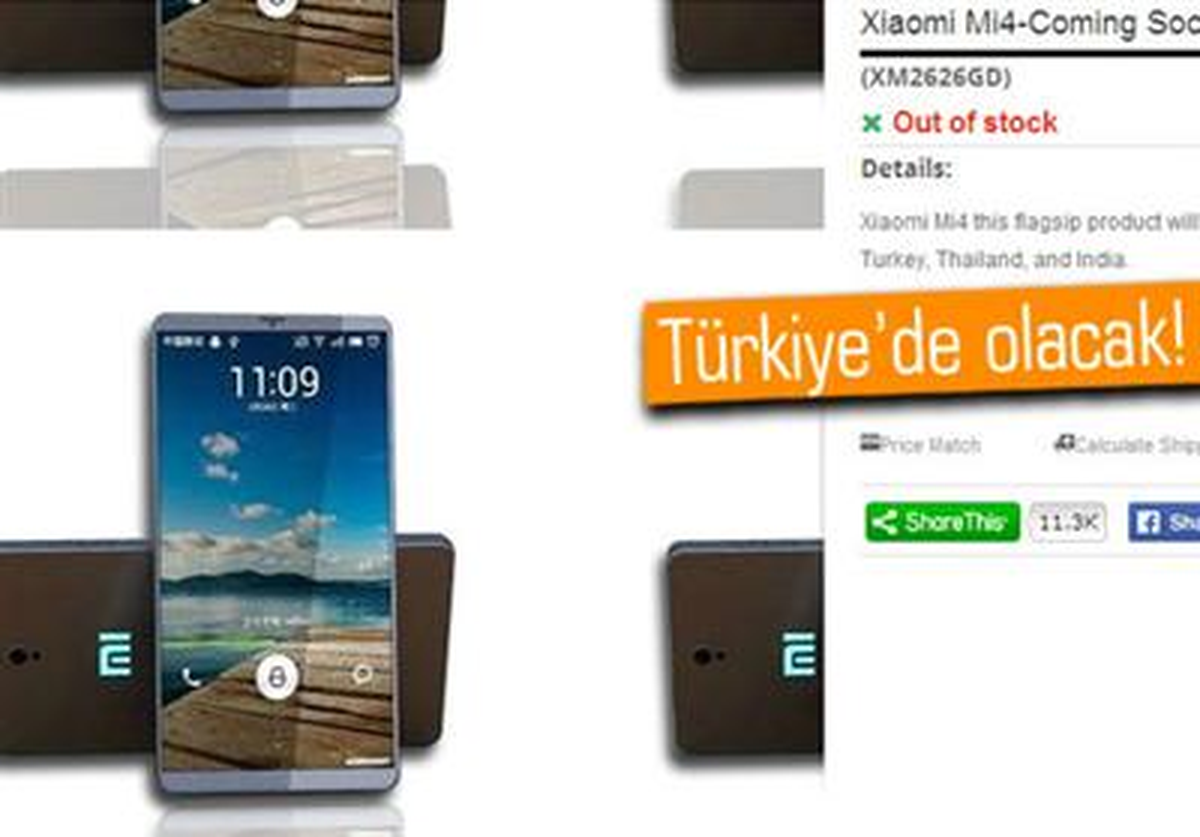 Xiaomi Mi4 Duyuru Öncesi Detaylandı
