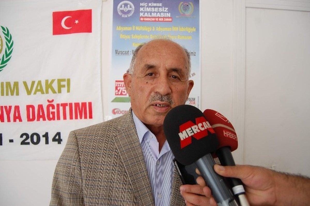 Adıyaman\'da, Bin 40 Fakir Aileye Yardım Kumanyası Dağıtıldı