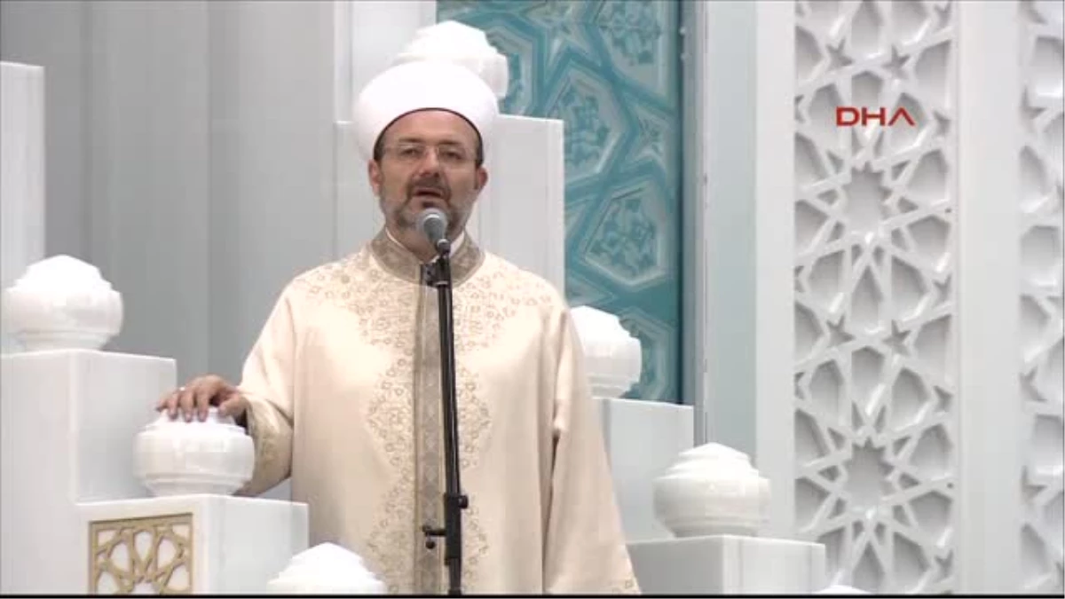 Diyanet İşleri Başkanı\'ndan Gazze Hutbesi