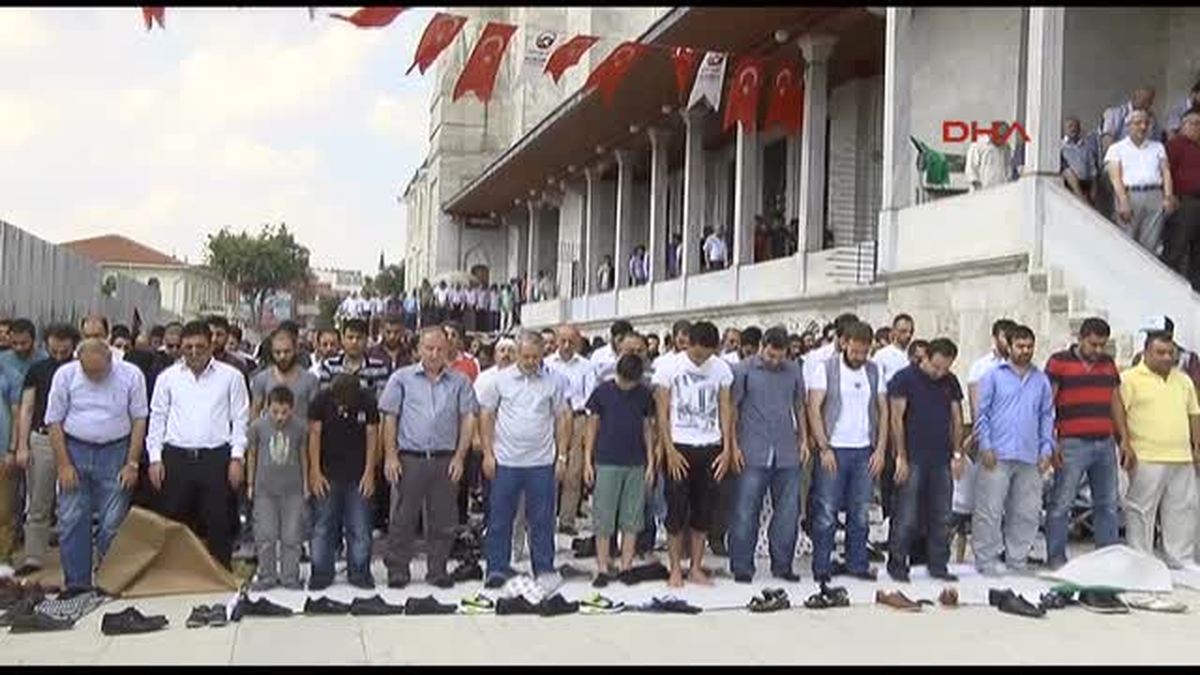 Cuma Namazı Sonrası İsrail Protestosu