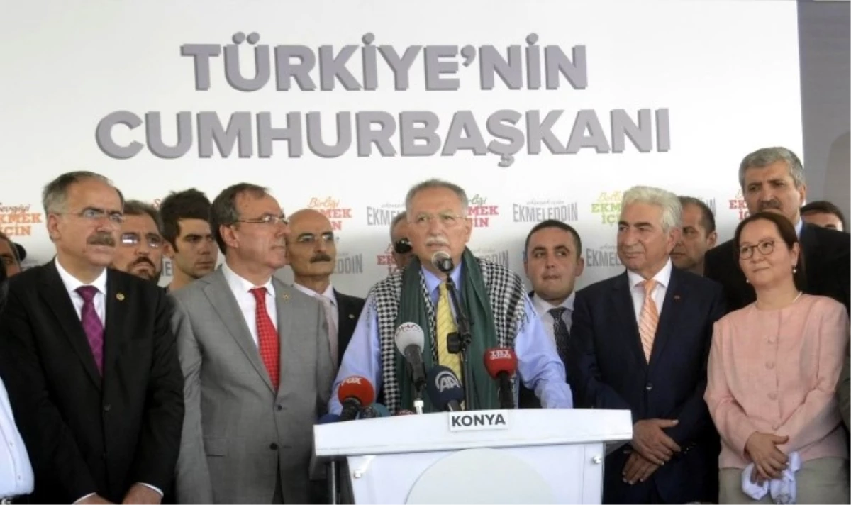 Cumhurbaşkanı Adayı İhsanoğlu\'nun Konya Ziyareti