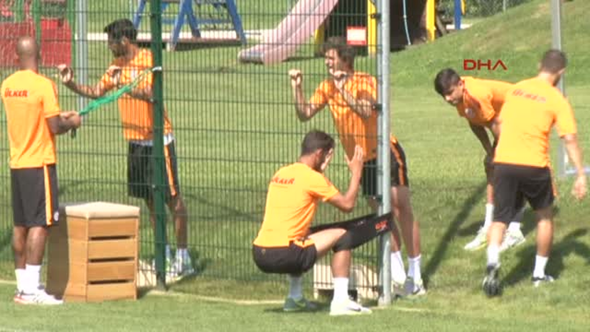 Galatasaray\'ın Avusturya Kampındaki Çalışmaları Devam Ediyor
