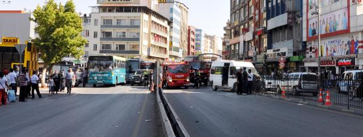 Gaziantep\'te Zincirleme Kaza: 1 Yaralı