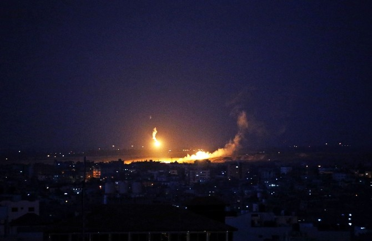 Gazze\'ye Yoğun Bombardıman Başladı