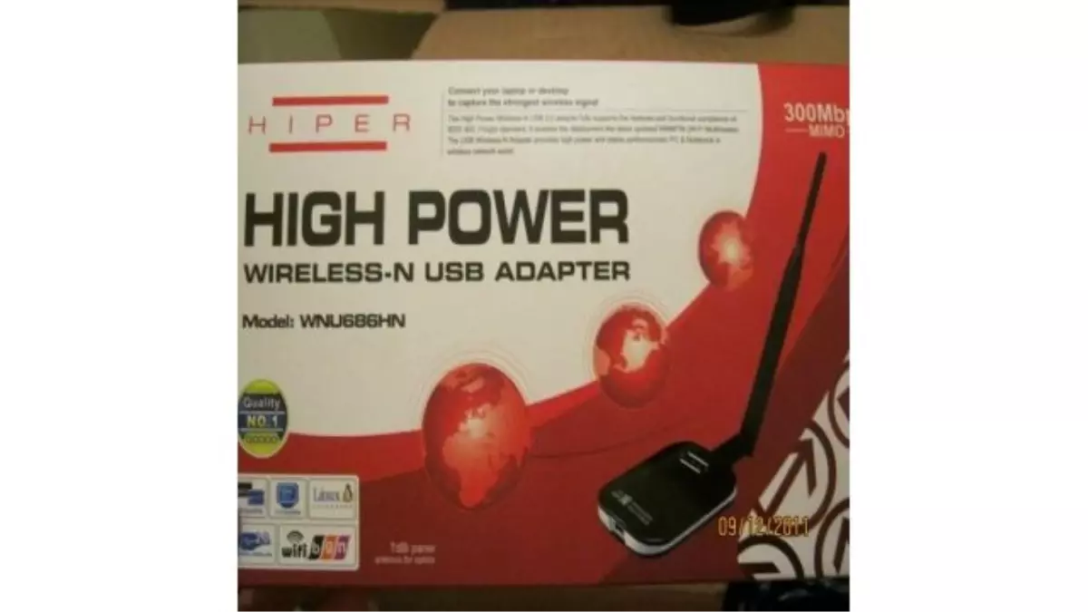 Hiper Wnu686hn 300 MB Ps Kablosuz Usb Adaptör High