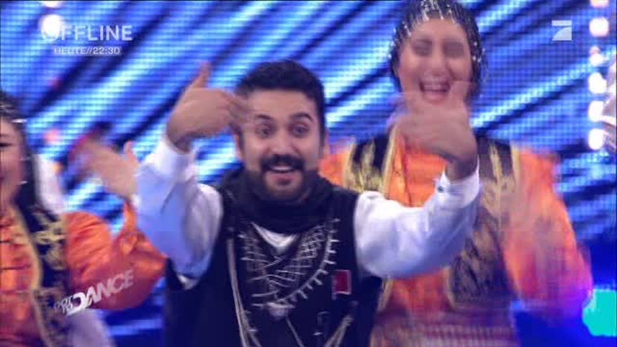 Horon Ekibi, Alman Jüri Üyelerini Oynattı