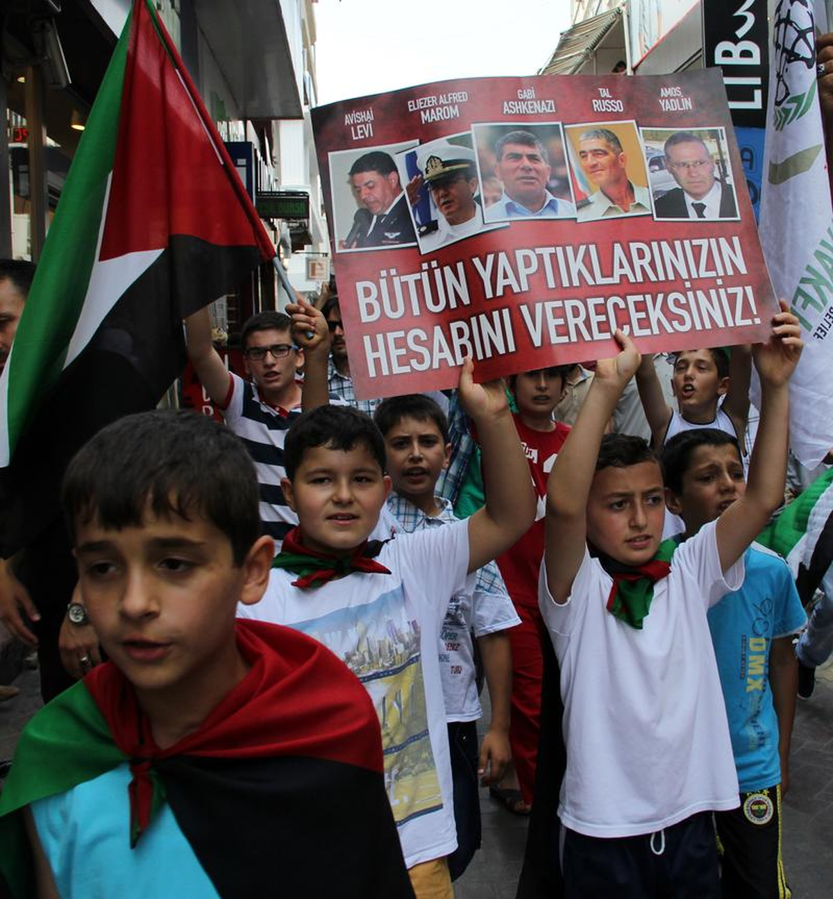 Samsun\'da İsrail Protestosu