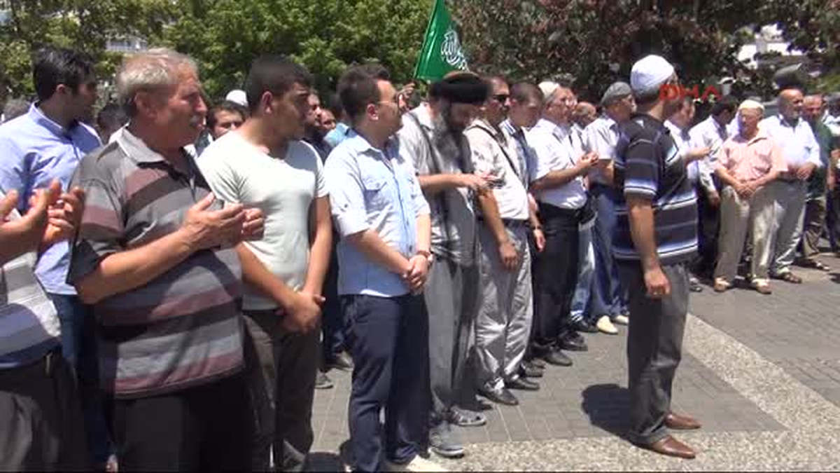 Kahramanmaraş\'ta İsrail Protestosu