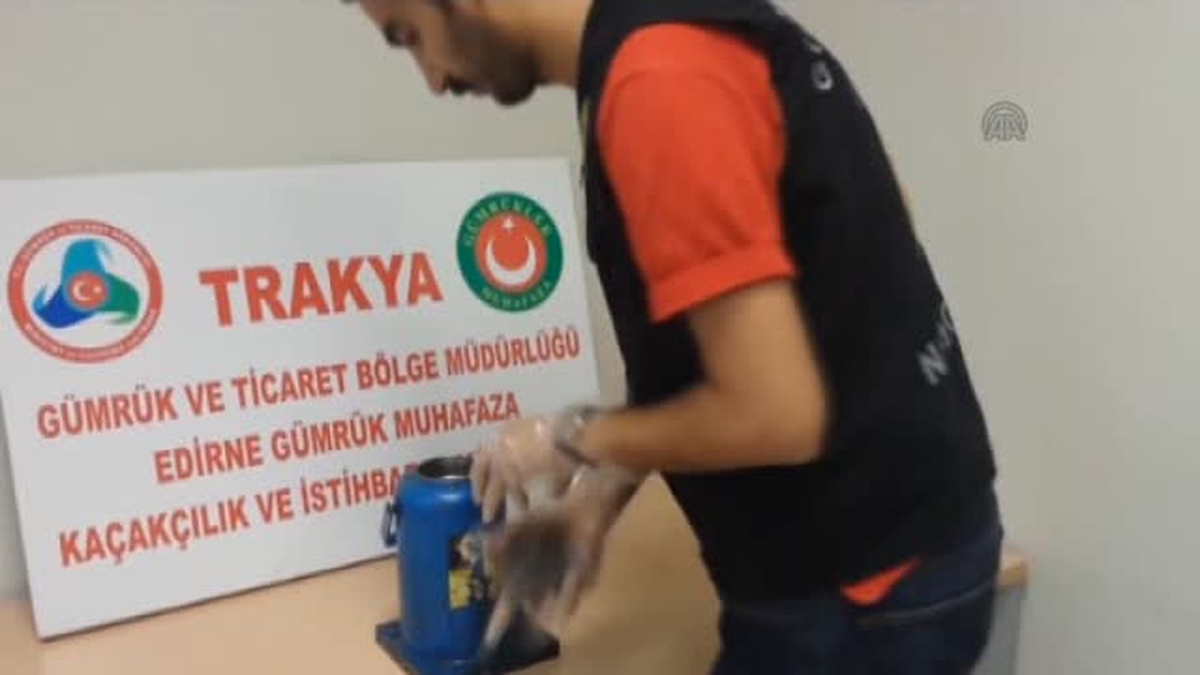 Kapıkule\'de "kaçak altın" operasyonu -
