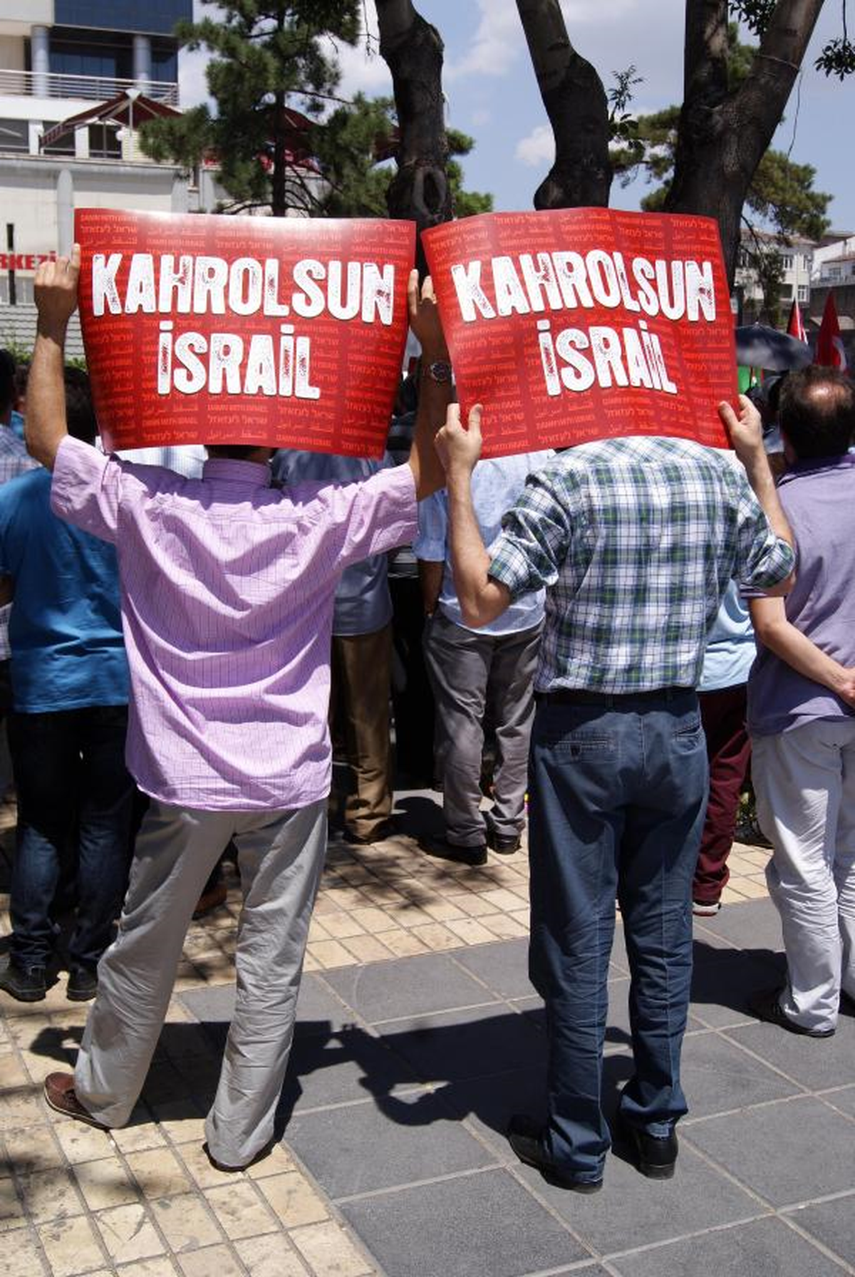 Kayseri\'de İsrail\'e Protesto