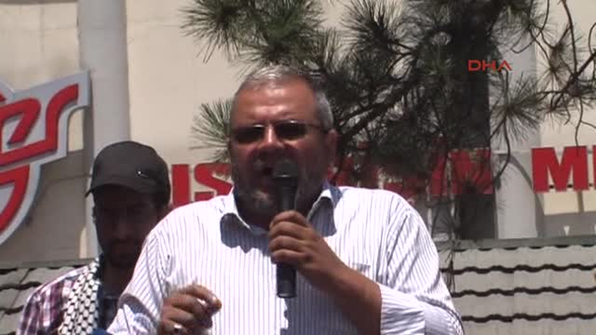 Kayseri\'de İsrail\'e Protesto