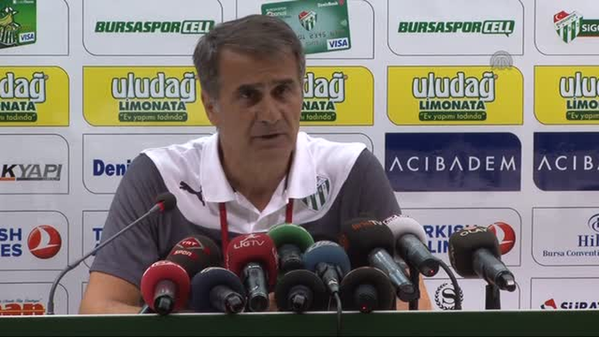 Maçın ardından - Bursaspor Teknik Direktörü Güneş ve Chikhura Sachkhere Teknik Direktörü Phruidze -