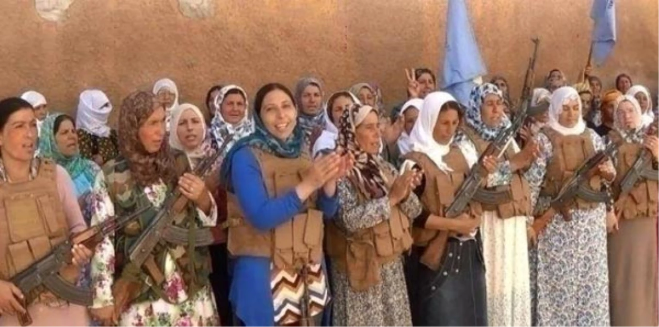 Rojava\'da Kadınlar da Tepeden Tırnağa Silahlandırıldı