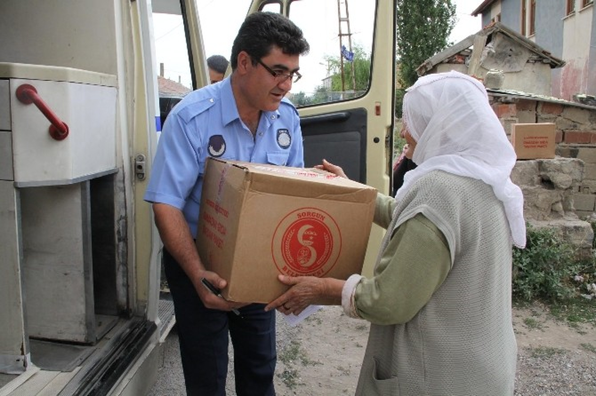 Sorgun Belediyesi\'nden 2 Bin Aileye Gıda Yardımı
