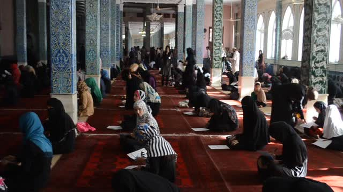 Afganistan\'da ramazan etkinlikleri - MEZAR-I