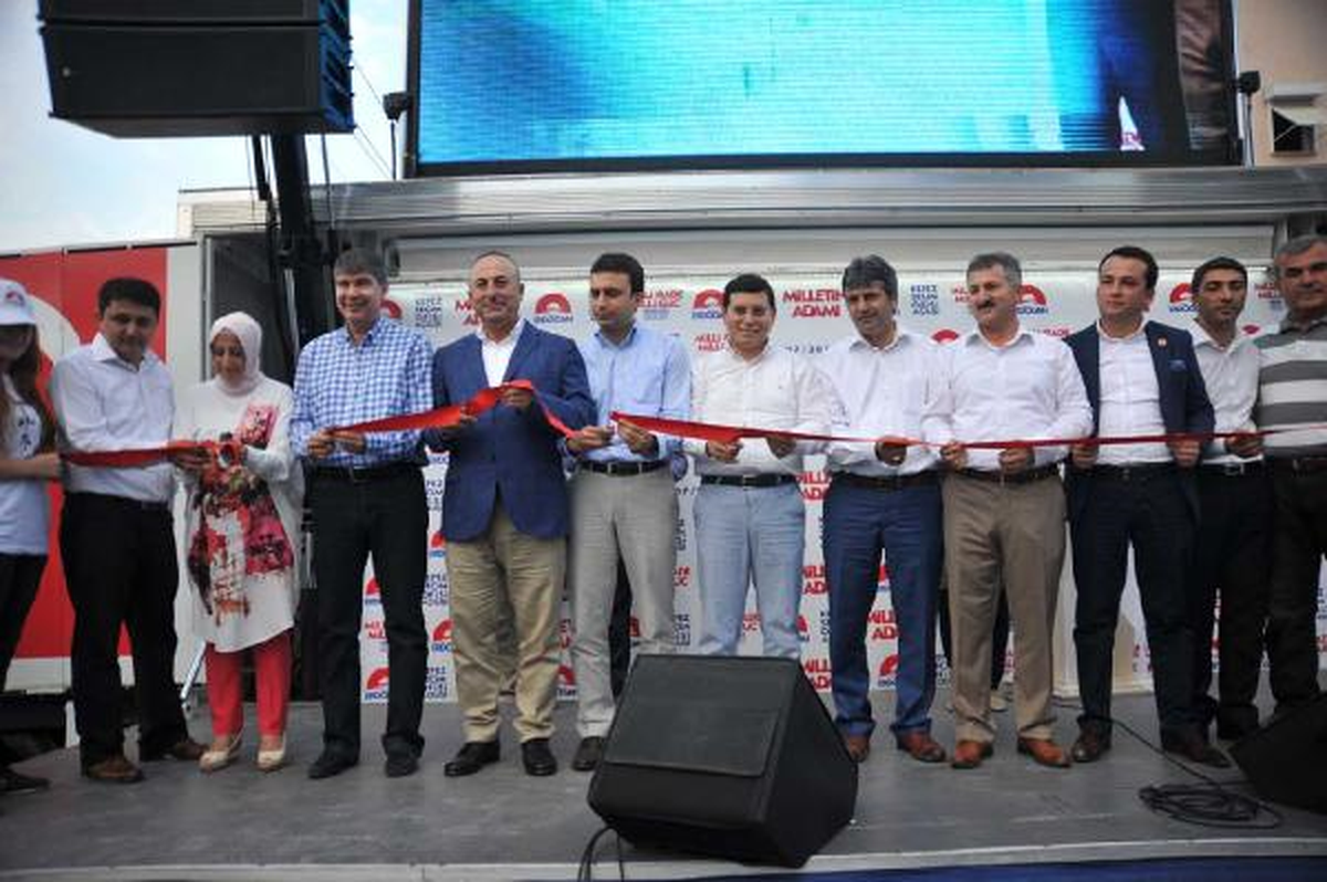 AK Parti Antalya Cumhurbaşkanlığı Seçim Ofisi Açıldı