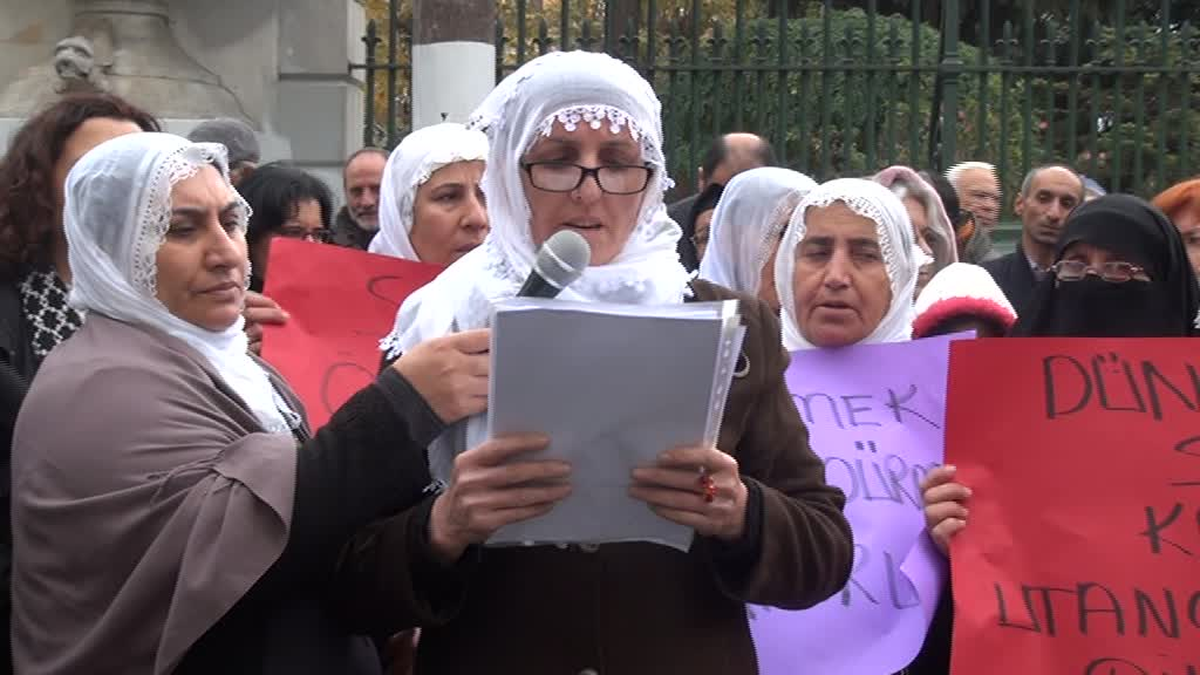 Barış Anneleri İnisiyatifi"Nden Suriye Eylemi