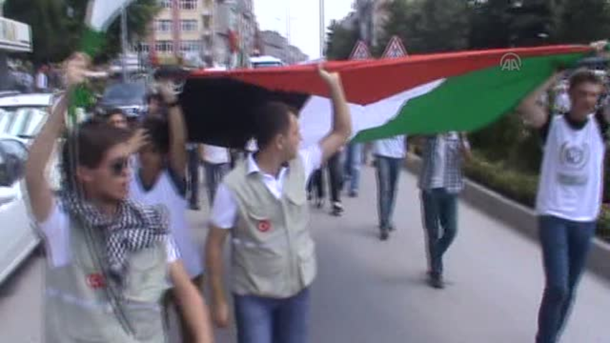 İsrail\'in Gazze Saldırılarının Protesto Edilmesi