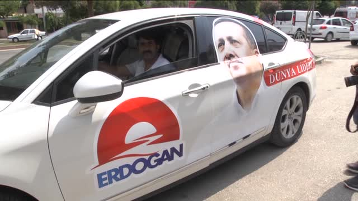 Başbakan Erdoğan\'a destek için yollarda -