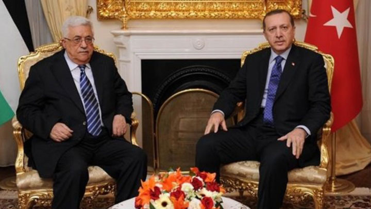 Başbakan Erdoğan Filistin Devlet Başkanı Abbas ile Görüştü