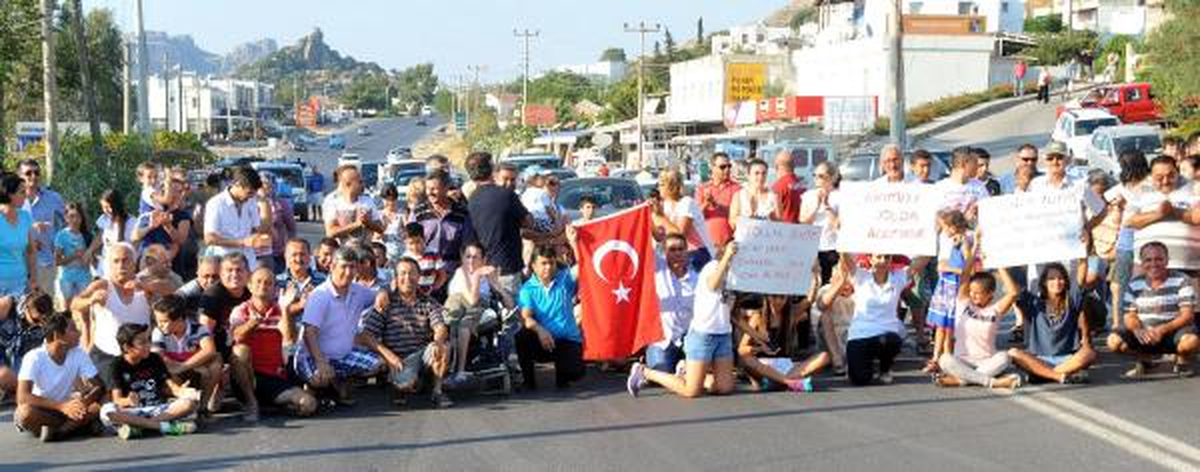 Bodrum\'da Ölüm Yolunda Eylem