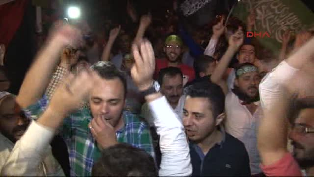 Büyükelçilik Konutu Önünde İsrail Protestosu