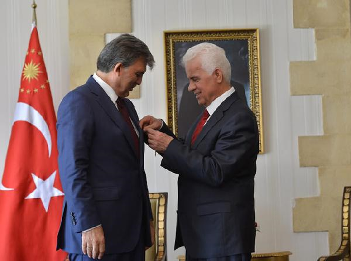Cumhurbaşkanı Gül\'e KKTC Devlet Nişanı