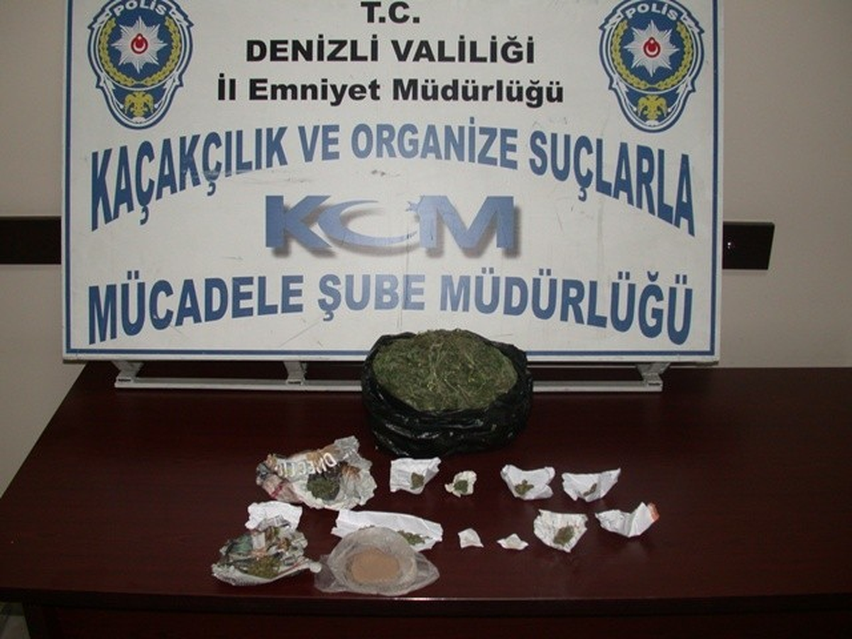 Denizli\'de Uyuşturucuya 4 Tutuklama
