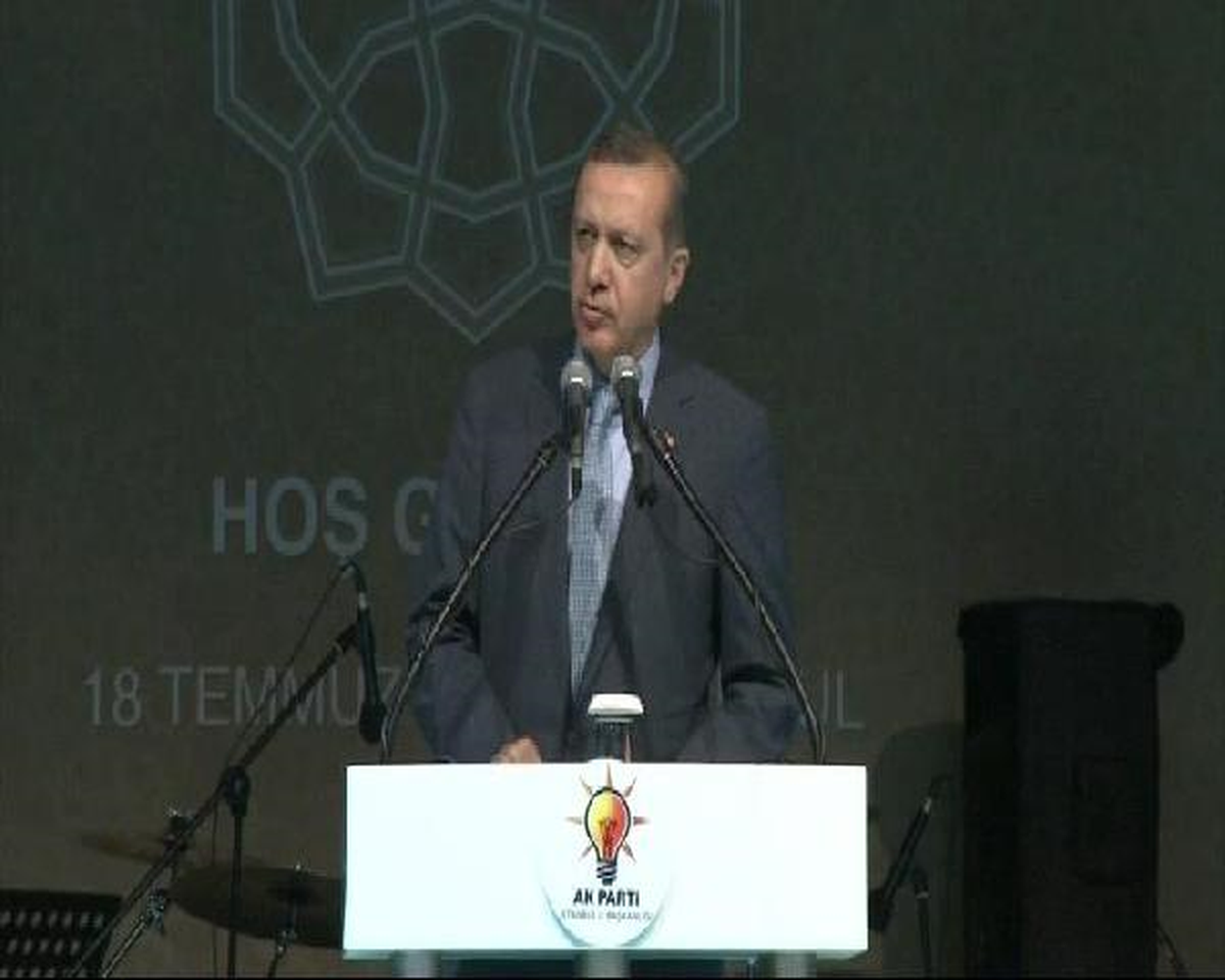 Erdoğan, AK Parti İstanbul İl Teşkilatı\'nın İftarında Konuştu