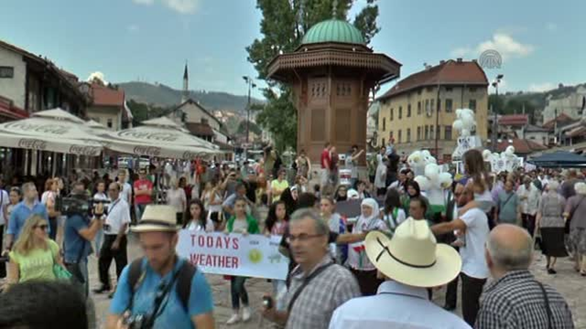 İsrail\'in Gazze\'ye saldırıları protesto edildi -