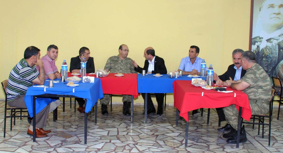 Jandarmadan Köy Korucularına İftar