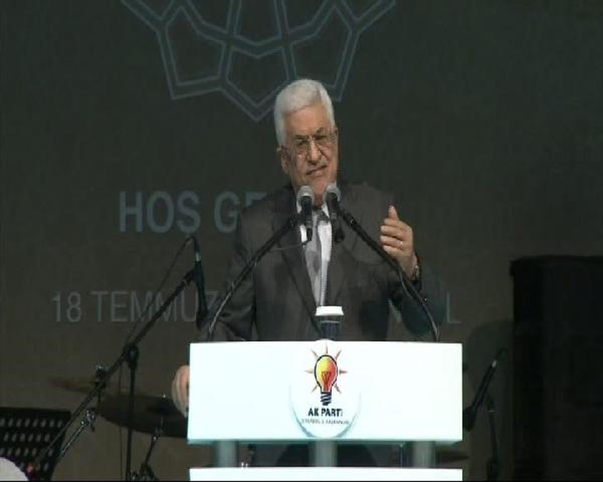 Mahmud Abbas, AK Parti İstanbul İl Teşkilatı\'nın İftarında Konuştu