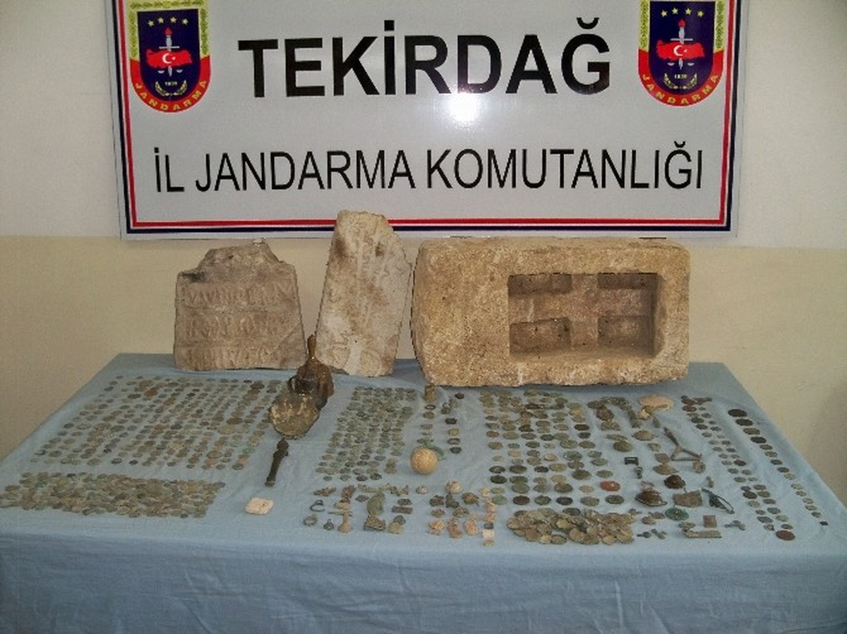 Malkara\'da Tarihi Eser Operasyonu