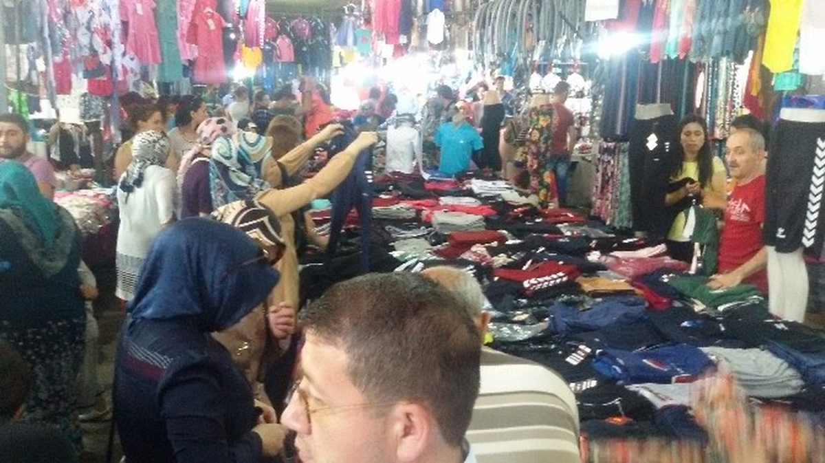 Pazarda Bayram Hareketliliği