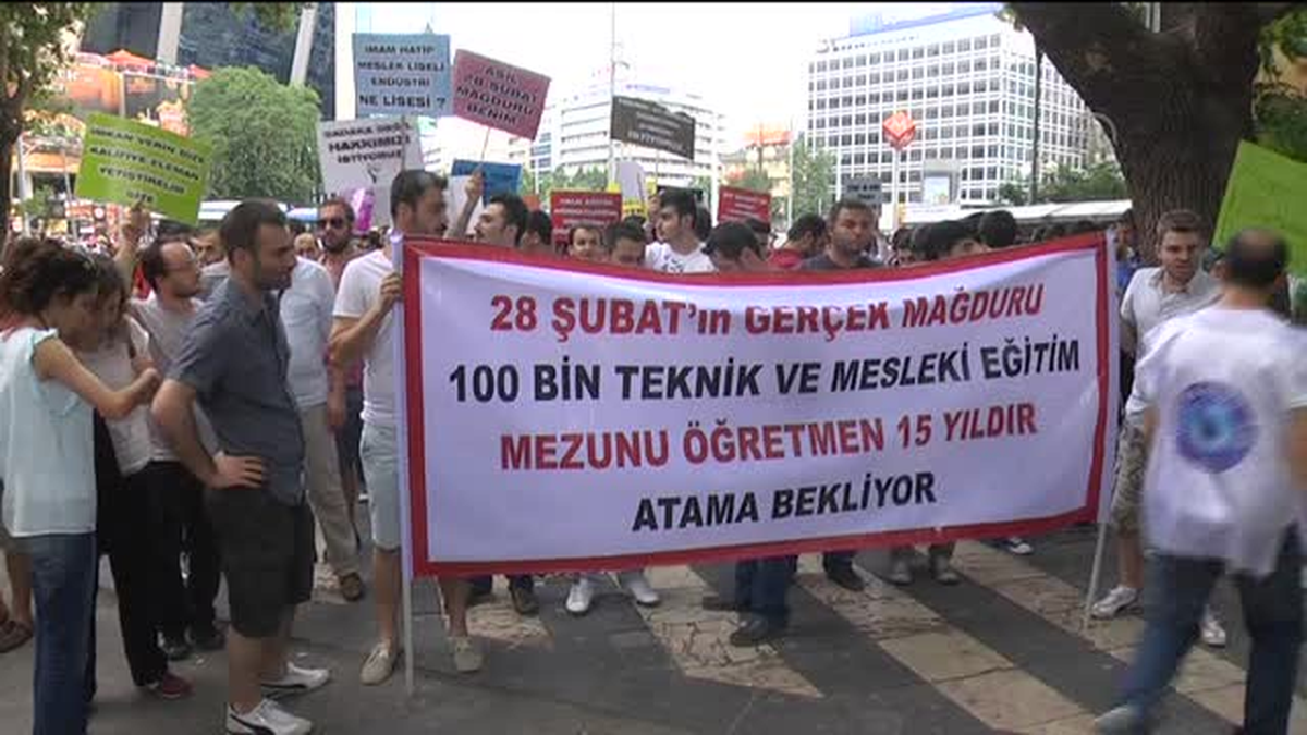Teknik öğretmenlerden kadro talebi -