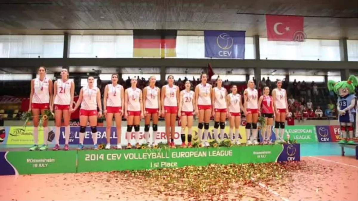 Voleybol: Kadınlar CEV Avrupa Ligi finali - Almanya: 1 - Türkiye: 3 -