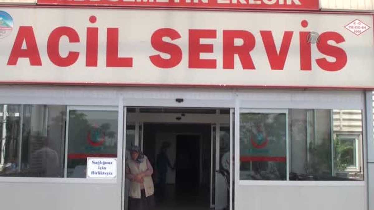 Aksaray\'da üzerlerine inşaat malzemeleri düşen 3 işçi yaralandı