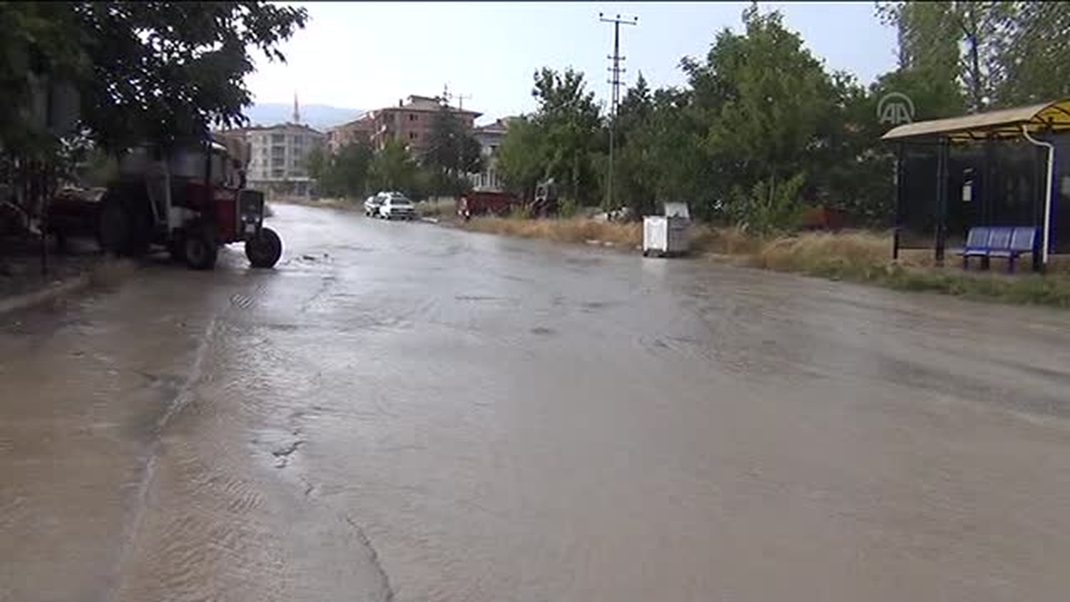 Amasya\'da şiddetli yağış