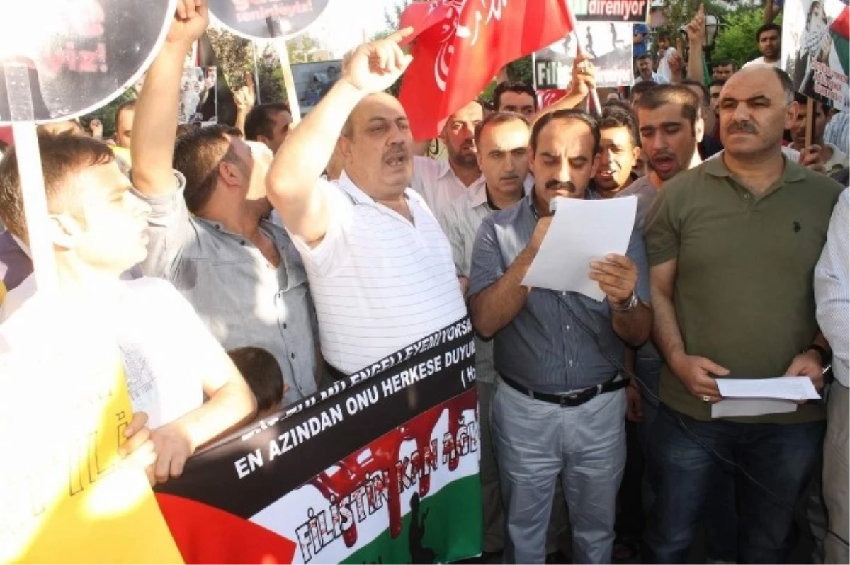 Bingöl\'de İsrail Protestosu