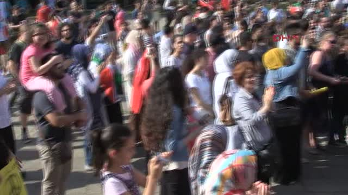 Gazze İçin Eylem Düzenlediler